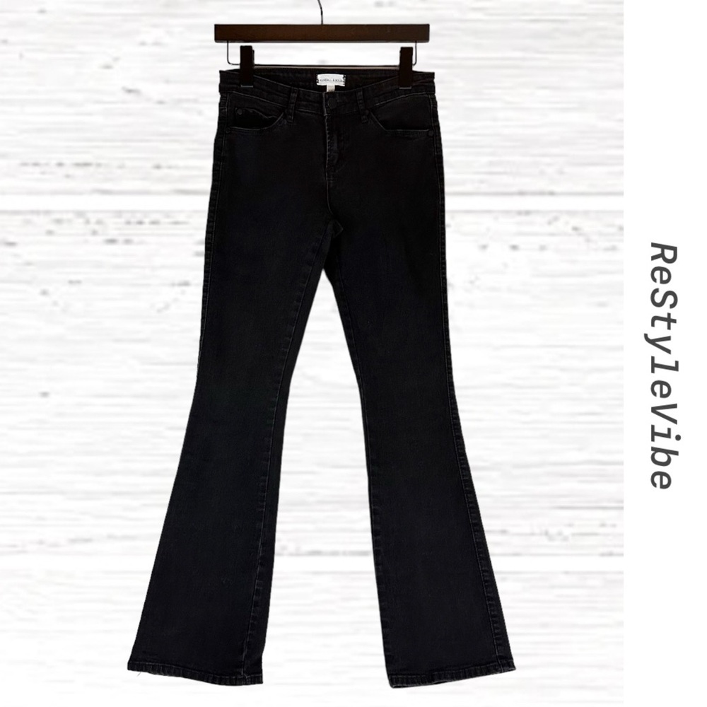 KENDALL & KYLIE Women’s Size 5/6 Denim Jeans Low Rise Straight Leg Fit Stretch